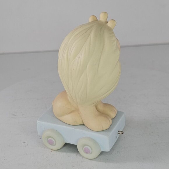 Precious Moments Birthday Train Age 5 This Day Is Something To Roar About 15989 - Picture 8 of 8